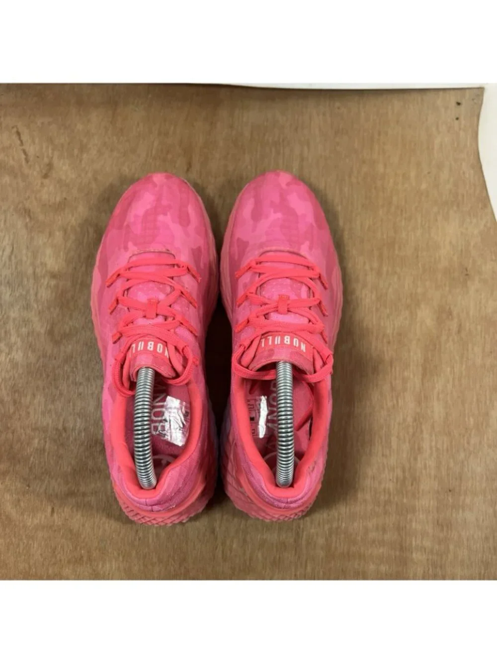 NO BULL Women Size 7 Pink SuperFabric Trainers Running Shoes